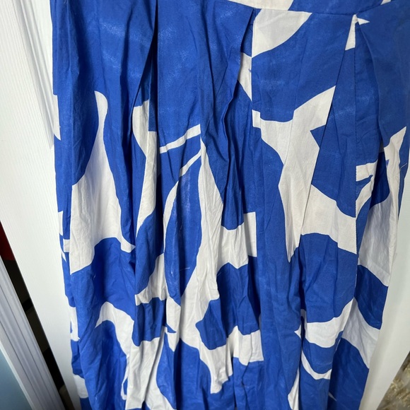 Anthropologie Blue and White Dress - Picture 4 of 6